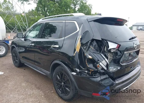 2020 Nissan Rogue Sv Fwd из США, поврежденный, VIN KNMAT2MT4LP532049